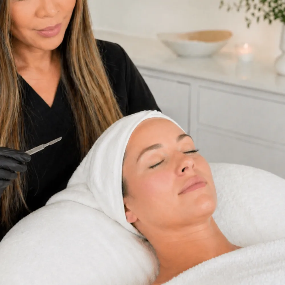 Simply Dermaplaning Facial (75 Min) at Simply Facials